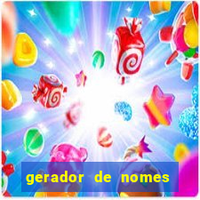 gerador de nomes para jogos